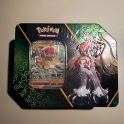 Pokemon TCG Divergent Power Hisuian Decidueye V Tin NEW FACTORY SEALED - Image 1