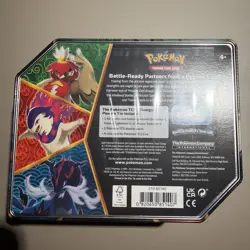 Pokemon TCG Divergent Power Hisuian Decidueye V Tin NEW FACTORY SEALED - Image 2