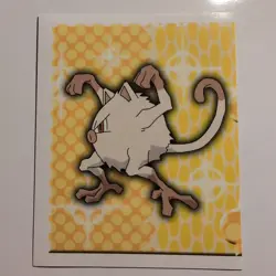 Pokemon - Mankey - Topps Merlin Sticker - Series 1 - #171/240 - 1999 - Image 1