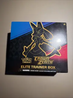 Pokemon TCG Crown Zenith Elite Trainer Box ETB - NEW & SEALED - Image 1