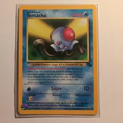 Tentacha / Tentacool - Pokemon TCG Karte - Fossil - 56/62 - 1999 - Deutsch - Image 1