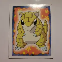 Pokemon - Sandshrew - Topps Merlin Sticker - Series 1 - #27/240 - 1999 - Image 1