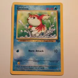 Goldeen - Pokemon TCG Karte - Jungle - 53/64 - 1999 - English - Image 1