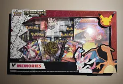 Pokemon TCG 25th Celebrations V Memories Collection Box Charizard Sylveon NEW 820650809392 - Image 1
