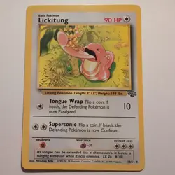 Lickitung - Pokemon TCG Karte - Jungle - 38/64 - 1999 - English - Image 1