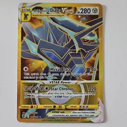 Pokemon TCG Origin Forme Dialga VSTAR 210/189 Astral Radiance Secret Rare Holo - Image 1