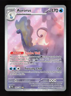 Aurorus 092/088 Holo Illustration Rare Perfect Order Pokemon Near Mint - Image 1