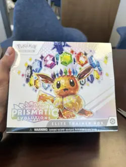Pokemon Prismatic Evolutions ETB Elite Trainer Box Brand New Factory Sealed - Image 1
