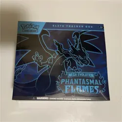 Pokemon TCG Mega Evolution Phantasmal Flames Elite Trainer Box English Charizard - Image 1