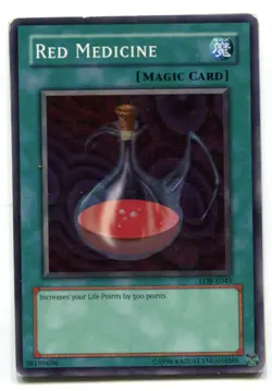Yu-Gi-Oh! PLAYED/POOR Red Medicine Common englisch Rote Medizin - Image 1