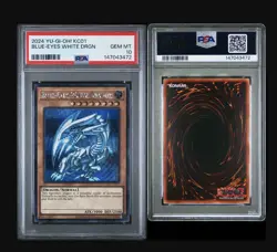 Yu-Gi-Oh! PSA 10 KC01 Blue Eyes White Dragon Kaiba 25th Anniversary - Image 3