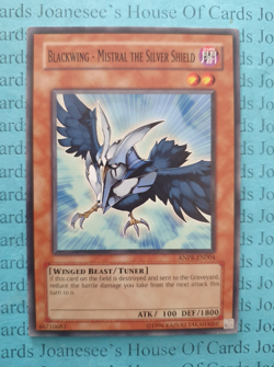 ANPR-EN004 Blackwing - Mistral the Silver Shield Yu-Gi-Oh Card Unl New - Image 1
