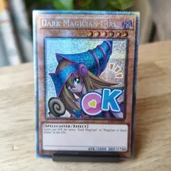 Dark Magician Girl 1st Edition Starlight Rare RA05-EN084 Yu-Gi-Oh! Artwork - Image 1