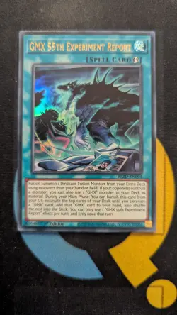 BLZD-EN094 GMX 55th Experiment Report x3 Ultra Rare 1st Edition YuGiOh Playset - Image 2