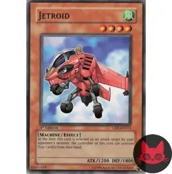 Yugioh Jetroid CRV-EN011 Common 1st Edition LP - Image 1