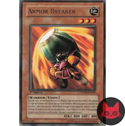 Yugioh Armor Breaker DP06-EN009 Rare 1st Edition NM - Image 1