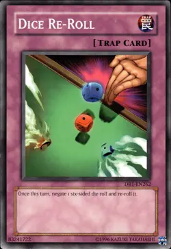 Dice Re-Roll - DR1-EN262 - MP - YuGiOh - Image 1