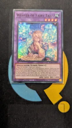 BLZD-EN033 Weaver of Fairy Tails Super Rare 1st Ed YuGiOh - Image 1