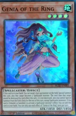 BLZD-EN085 "Genia of the Ring"Super Rare Yu-Gi-Oh! - Image 1