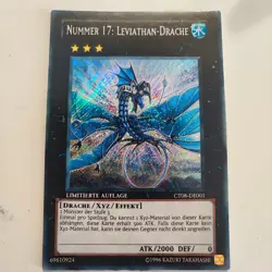 Yu-Gi-Oh! Nummer 17: Leviathan-Drache CT08-DE001 Secret Rare NM DE Lim. Auflage - Image 1