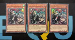 BLZD-EN021 Kewl Tune Rotary x3 Ultra Rare 1st Edition YuGiOh Playset - Image 1