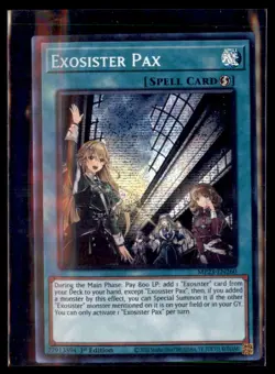 Yu-Gi-Oh Exosister Pax MP23-EN260 1st Edition - Image 1