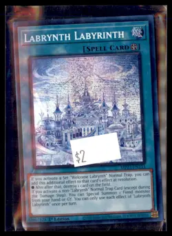 Yu-Gi-Oh Labrynth Labyrinth MP23-EN233 Rare Holo 1st Edition - Image 1