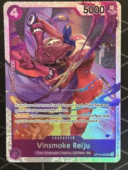 Vinsmoke Reiju OP12-063 SR Legacy of the Master - ONE PIECE Card Game ENGLISH NM - Image 2