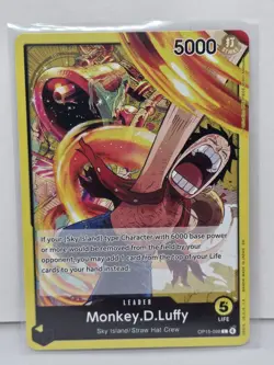 One Piece CCG Monkey.D.Luffy OP15-098 Adventure On Kami’s Island English NM - Image 1