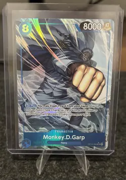 Monkey.D.Garp (Alt Art SR) One Piece OP12-056 English NM - Image 1