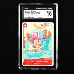 CGC 10 GEM MINT 2025 One Piece JPN Tony Tony Chopper P-101 P - Image 1
