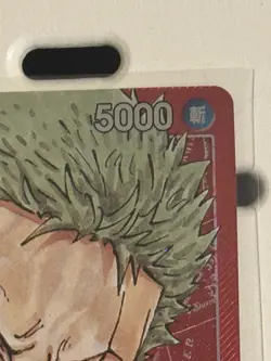 One Piece Japanese Roronoa Zoro OP01-001 Alt Art Romance Dawn - Image 5