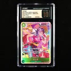 CGC 10 PRISTINE 2025 One Piece JPN Tashigi EB03-018 SR - Image 2