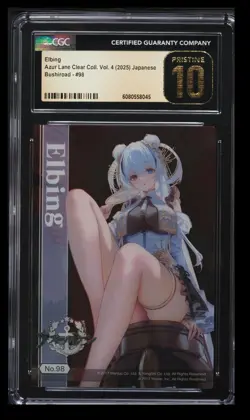 2025 Weiss Schwarz Azur Lane Clear Coll. Vol. 4 Elbing CGC 10 Japanese #98 - Image 1