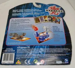 Bakugan Battle Brawler CARD POWER PACK SUB TERRA Holo - Image 3