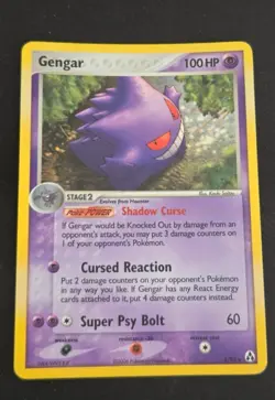 Pokemon Card- Gengar-Ex Legend Maker-Holo-5/92-Rare-ENG - Image 1
