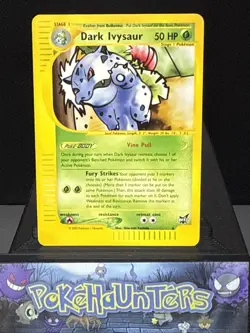 Pokemon Card Dark Ivysaur 6 Wizards WOTC Best of Game Near Mint - Image 1