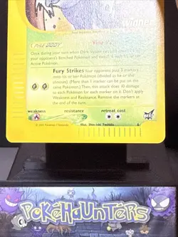 Pokemon Card Dark Ivysaur 6 Winner STAMPED Wizards WOTC Best of Game NM - Image 3
