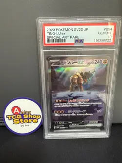 Ting-Lu EX SAR 094/071 Clay Burst Japanese Pokemon Card PSA 10 Gem Mint - Image 1