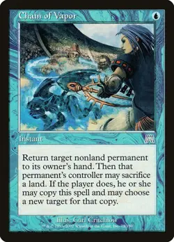 Chain of Vapor - Onslaught - Magic The Gathering - MTG - Image 1