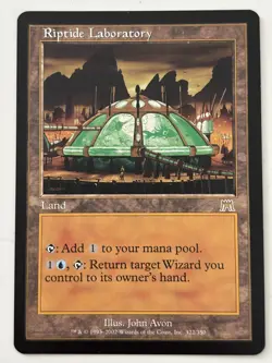 Riptide Laboratory Onslaught Light Play MTG Magic the Gathering - Image 1