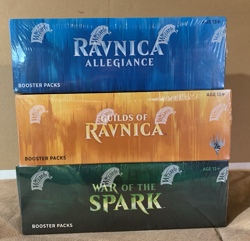Ravnica Allegiance - Guilds of Ravnica - War of the Spark Booster Box Lot MTG - Image 1