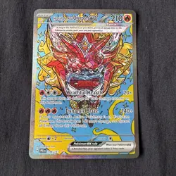 Pokemon Prismatic Evolutions - 148/131 Hearthflame Mask Ogerpon ex - SIR - NM/M - Image 1