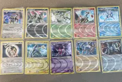 Pokemon Cards: LV100 Arceus AR Set 1-9 + The Promo - COMPLETE Holo Ripple Foil💫 - Image 2