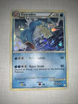 MP - Pokemon Card - Gyarados - HeartGold SoulSilver 4/123 Holo Rare - Image 1