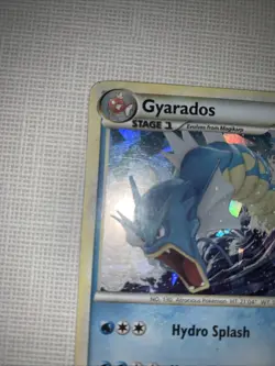 MP - Pokemon Card - Gyarados - HeartGold SoulSilver 4/123 Holo Rare - Image 2