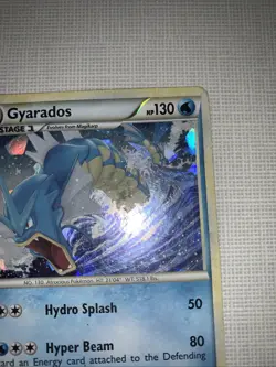 MP - Pokemon Card - Gyarados - HeartGold SoulSilver 4/123 Holo Rare - Image 3