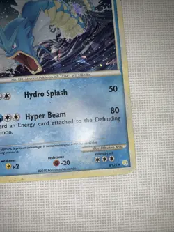 MP - Pokemon Card - Gyarados - HeartGold SoulSilver 4/123 Holo Rare - Image 4