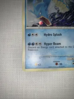MP - Pokemon Card - Gyarados - HeartGold SoulSilver 4/123 Holo Rare - Image 5