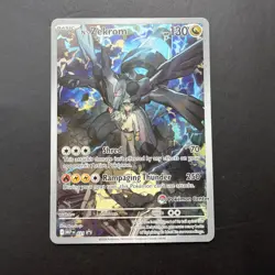 N's Zekrom Pokemon Center Stamp Mega Evolution Promo #031 NM / Near Mint - Image 1